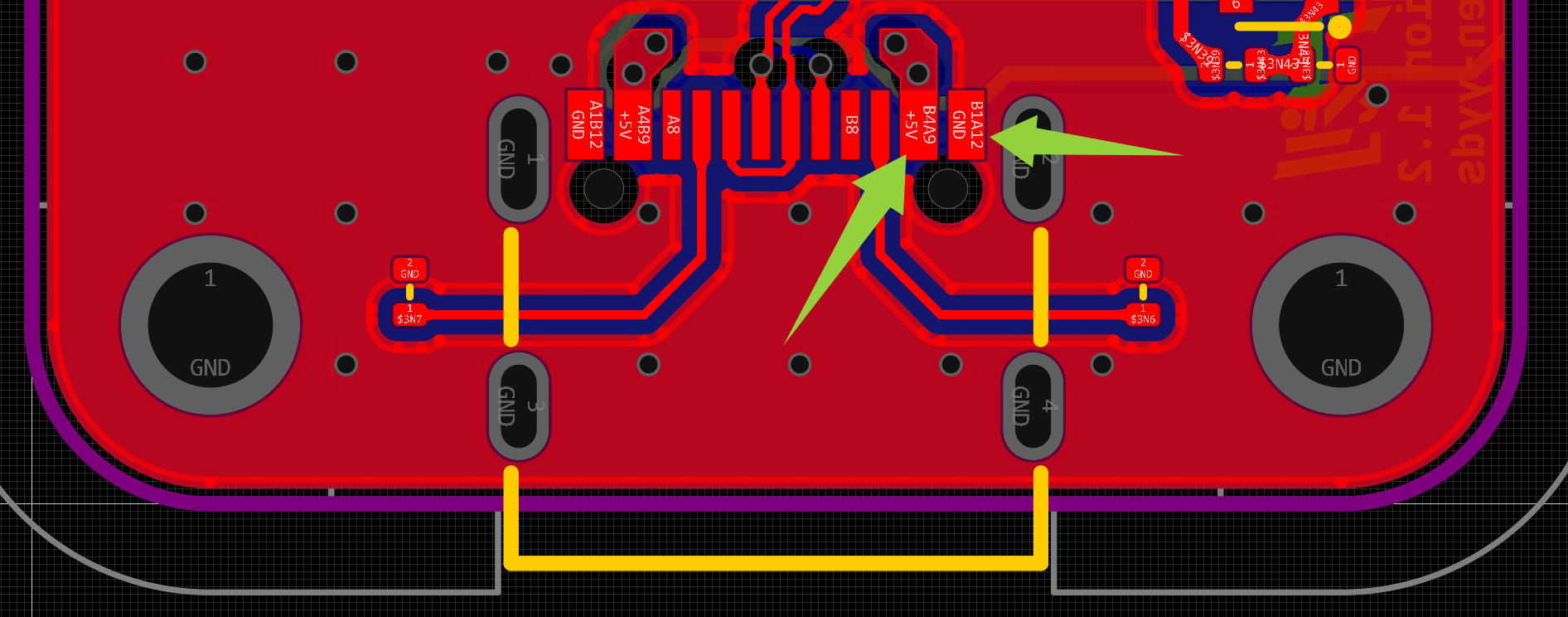 检查Type-C +5V与GND